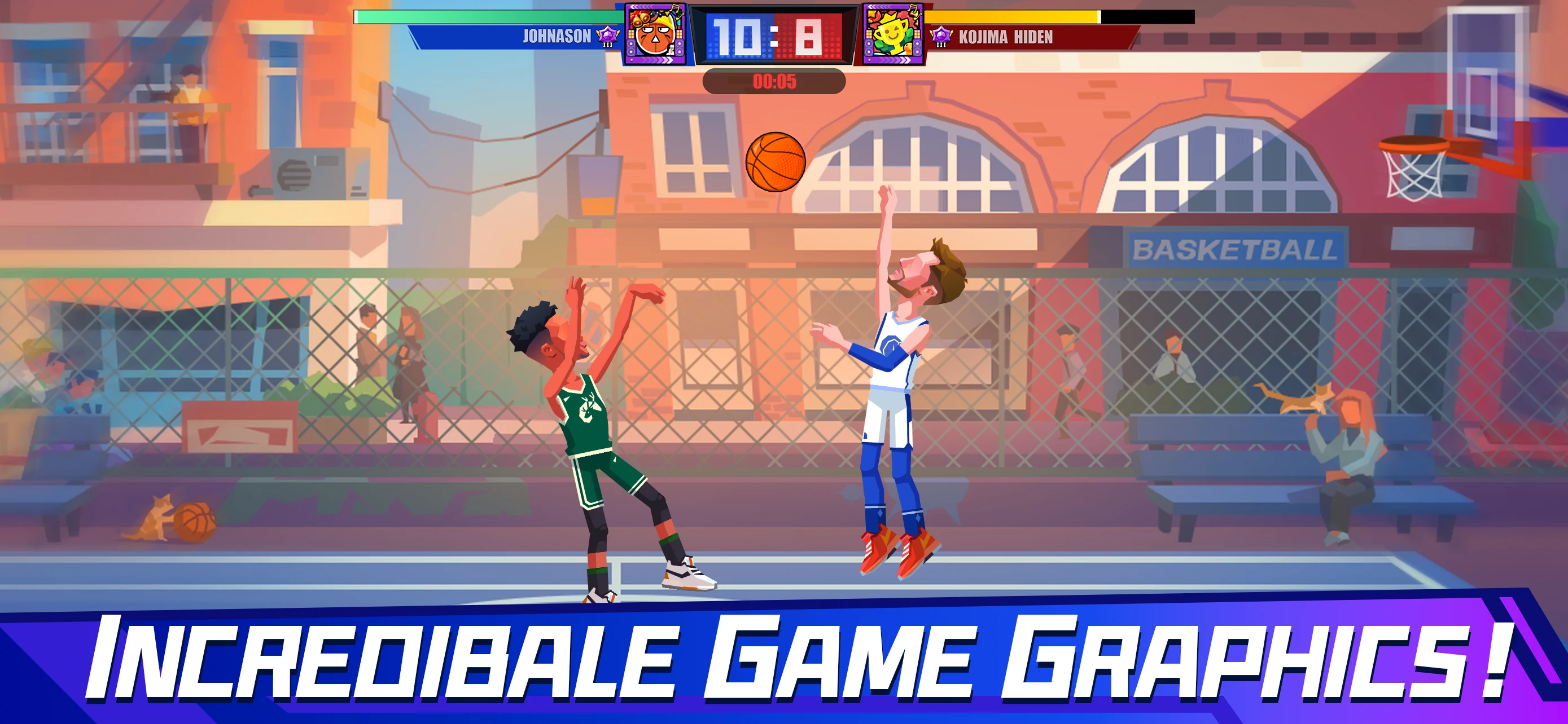 Basketball Duel:Online 1V1 screenshot