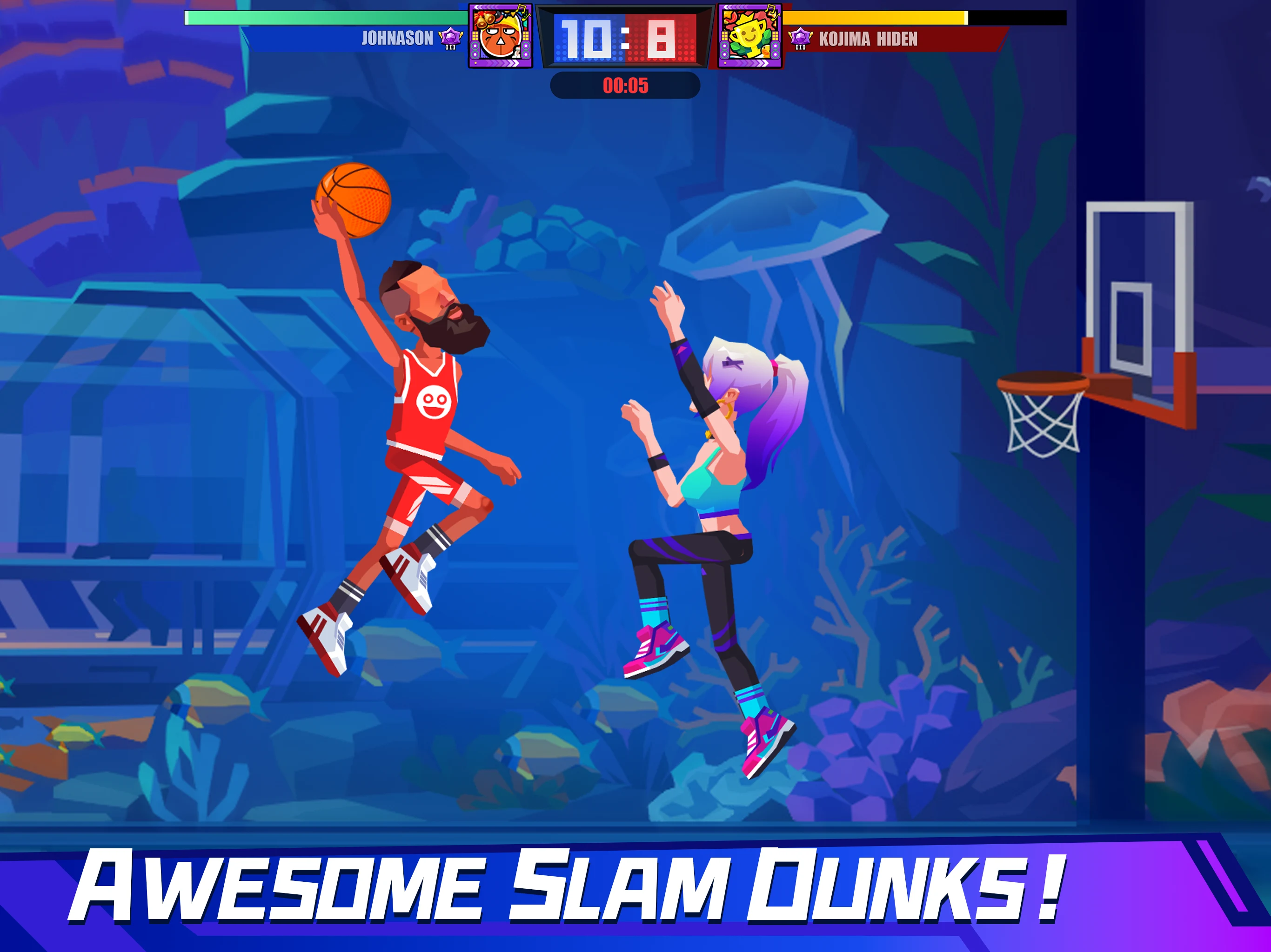 Basketball Duel:Online 1V1 screenshot