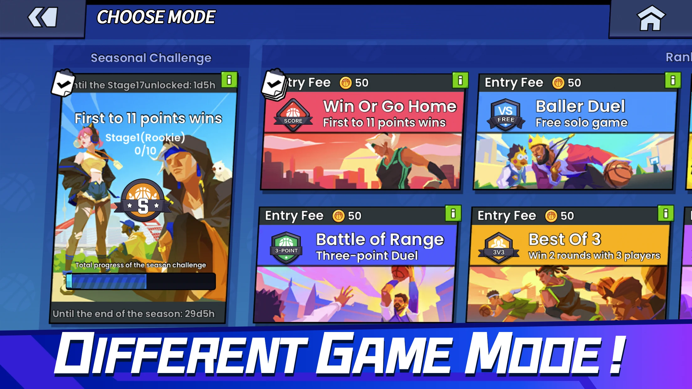 Basketball Duel:Online 1V1 screenshot