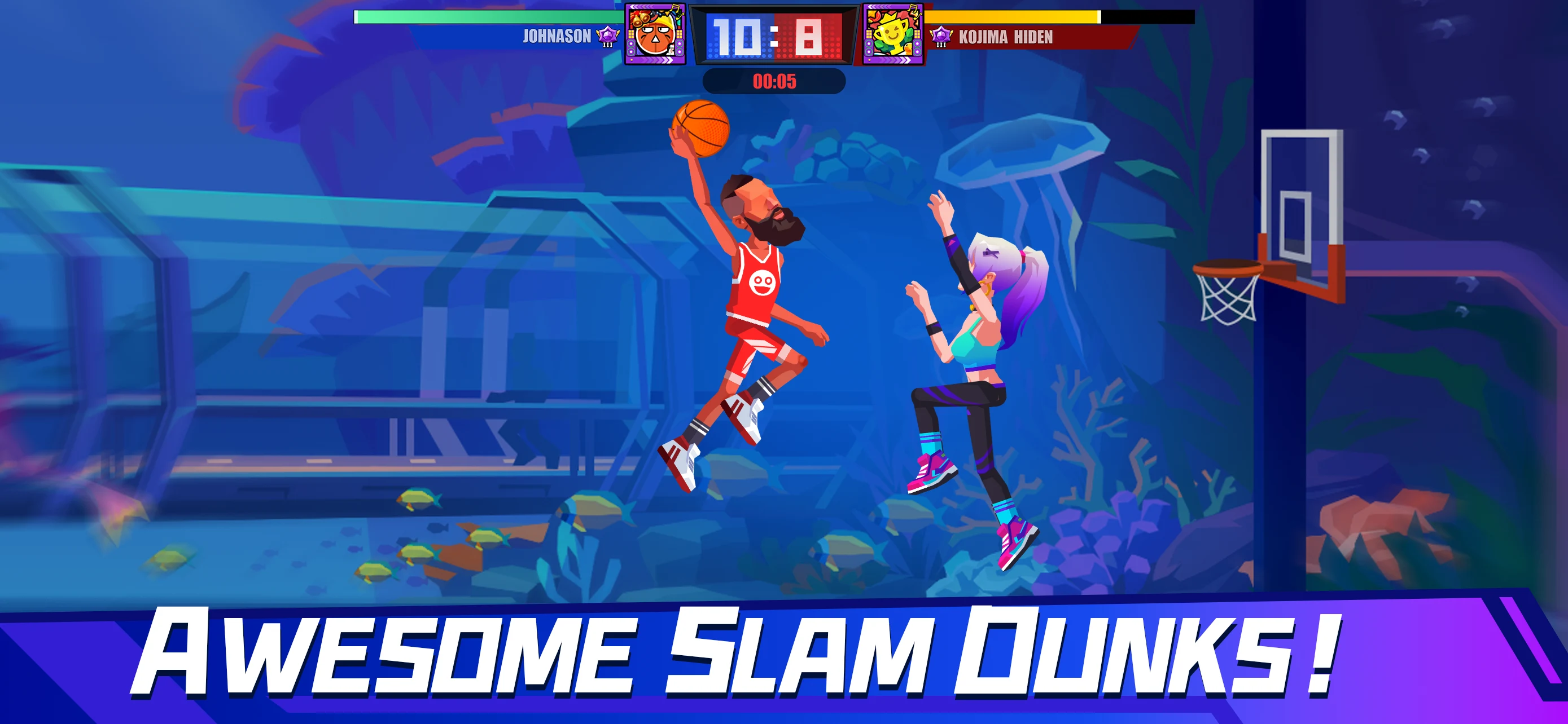 Basketball Duel:Online 1V1 screenshot
