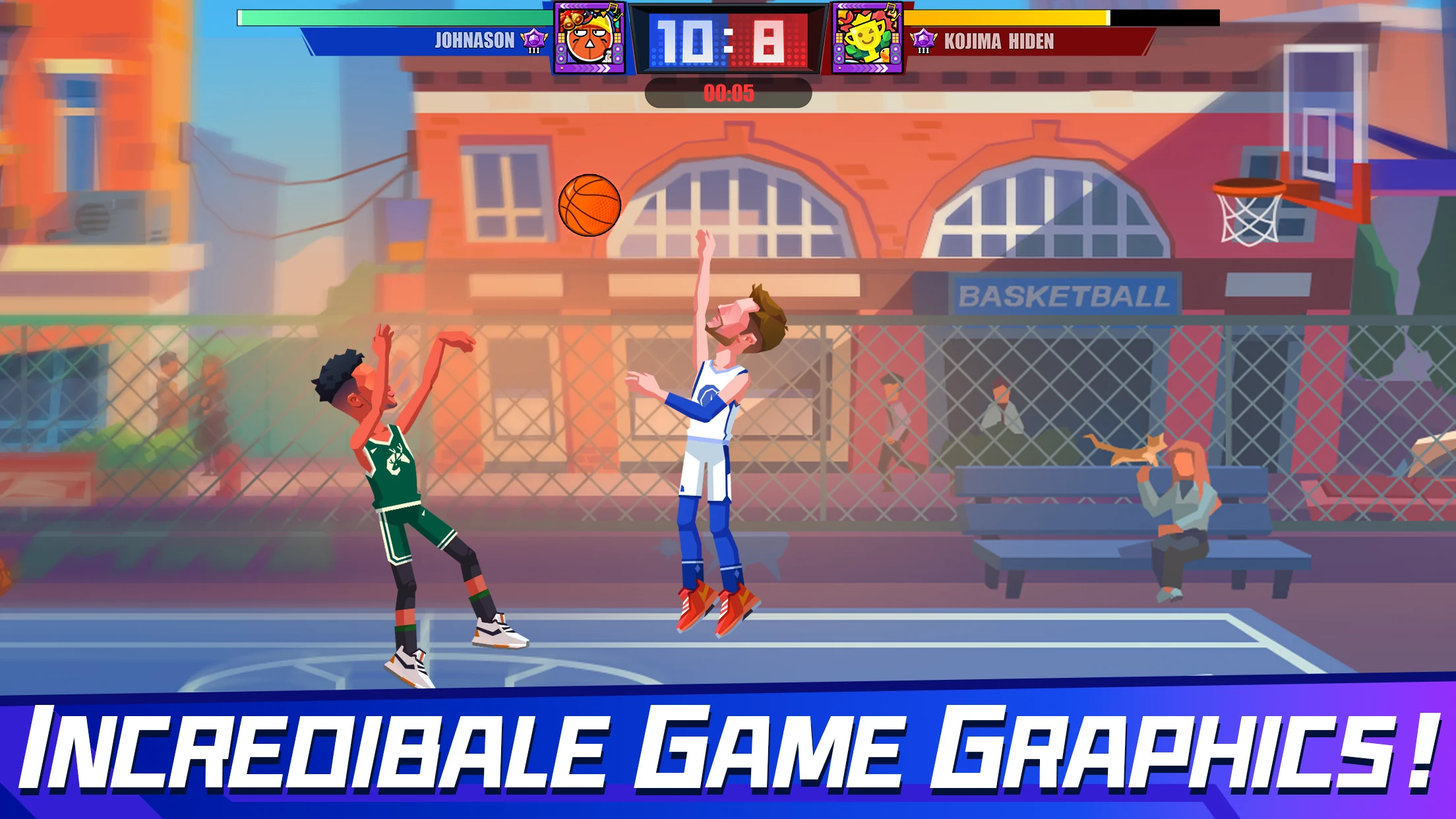 Basketball Duel:Online 1V1 screenshot