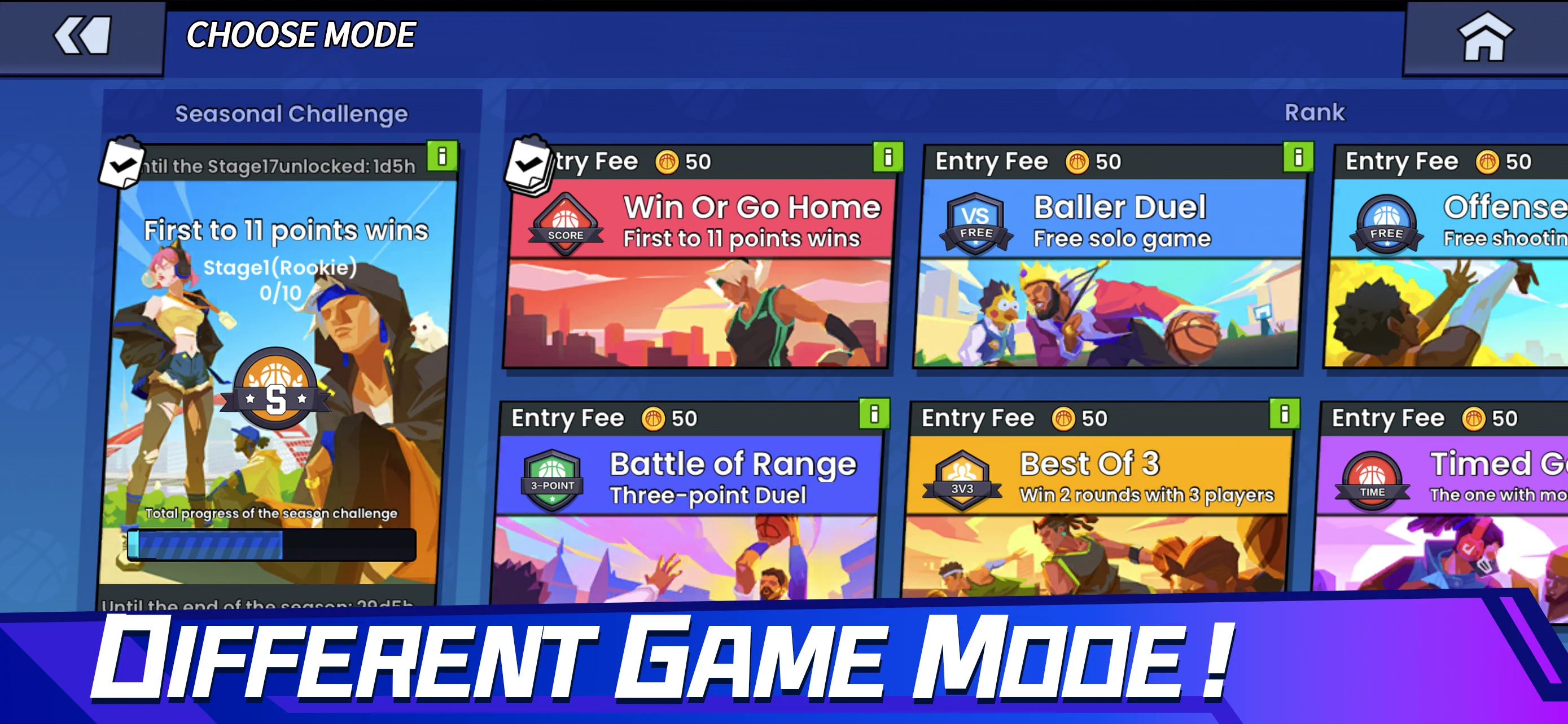 Basketball Duel:Online 1V1 screenshot