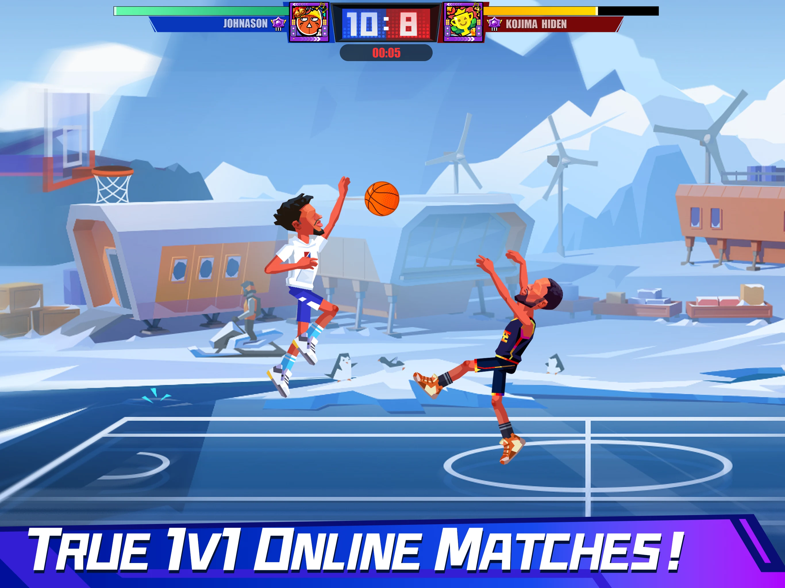 Basketball Duel:Online 1V1 screenshot